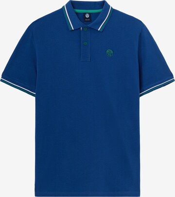 North Sails Shirt in Blauw: voorkant