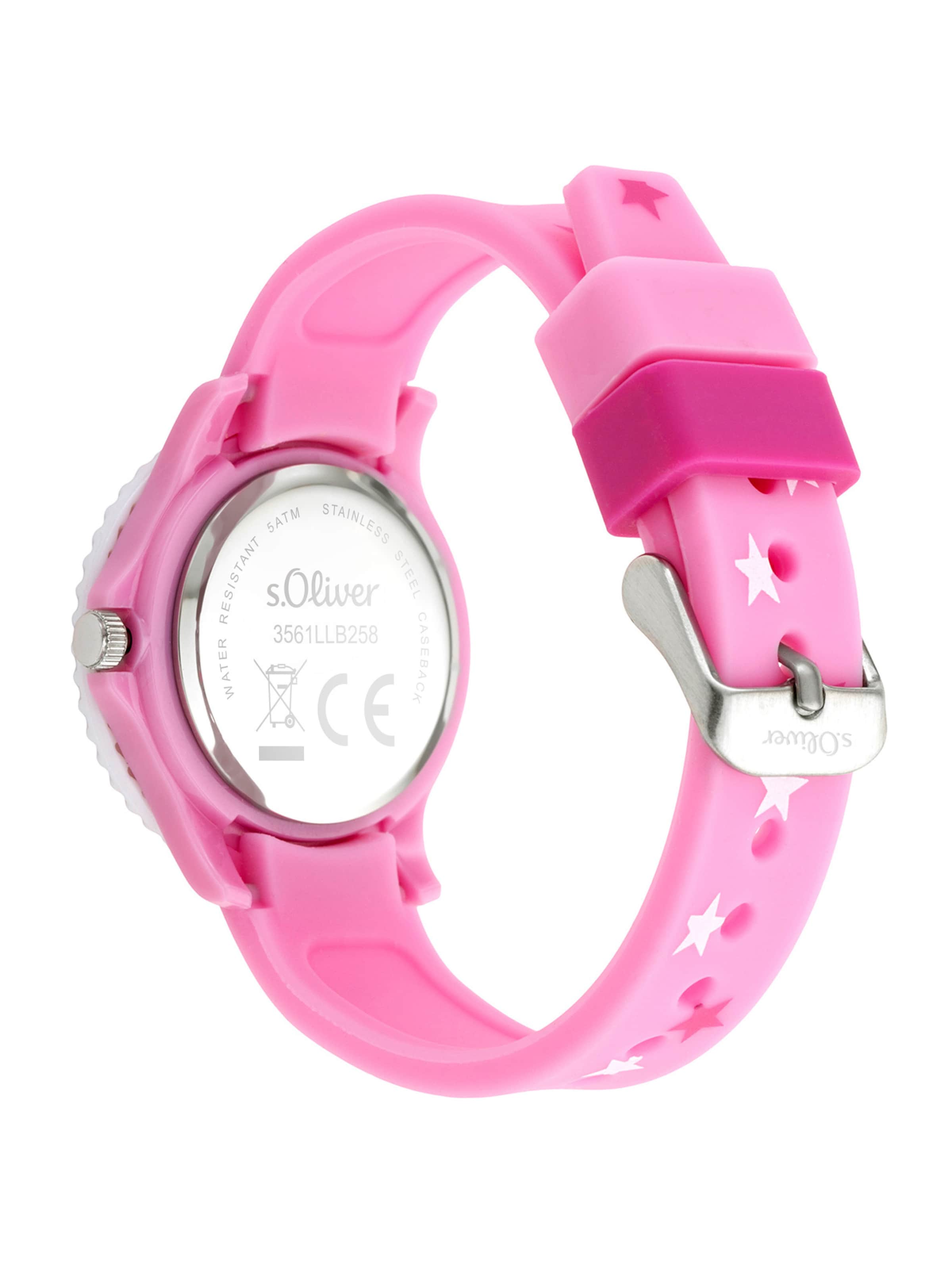 s.Oliver Watch in Pink
