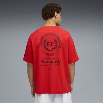 PUMA Functioneel shirt 'F1 75yrs' in Rood: voorkant