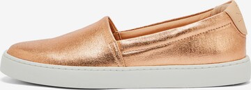 NINE TO FIVE - Sapato Slip-on 'Sarriá' em bronze: frente