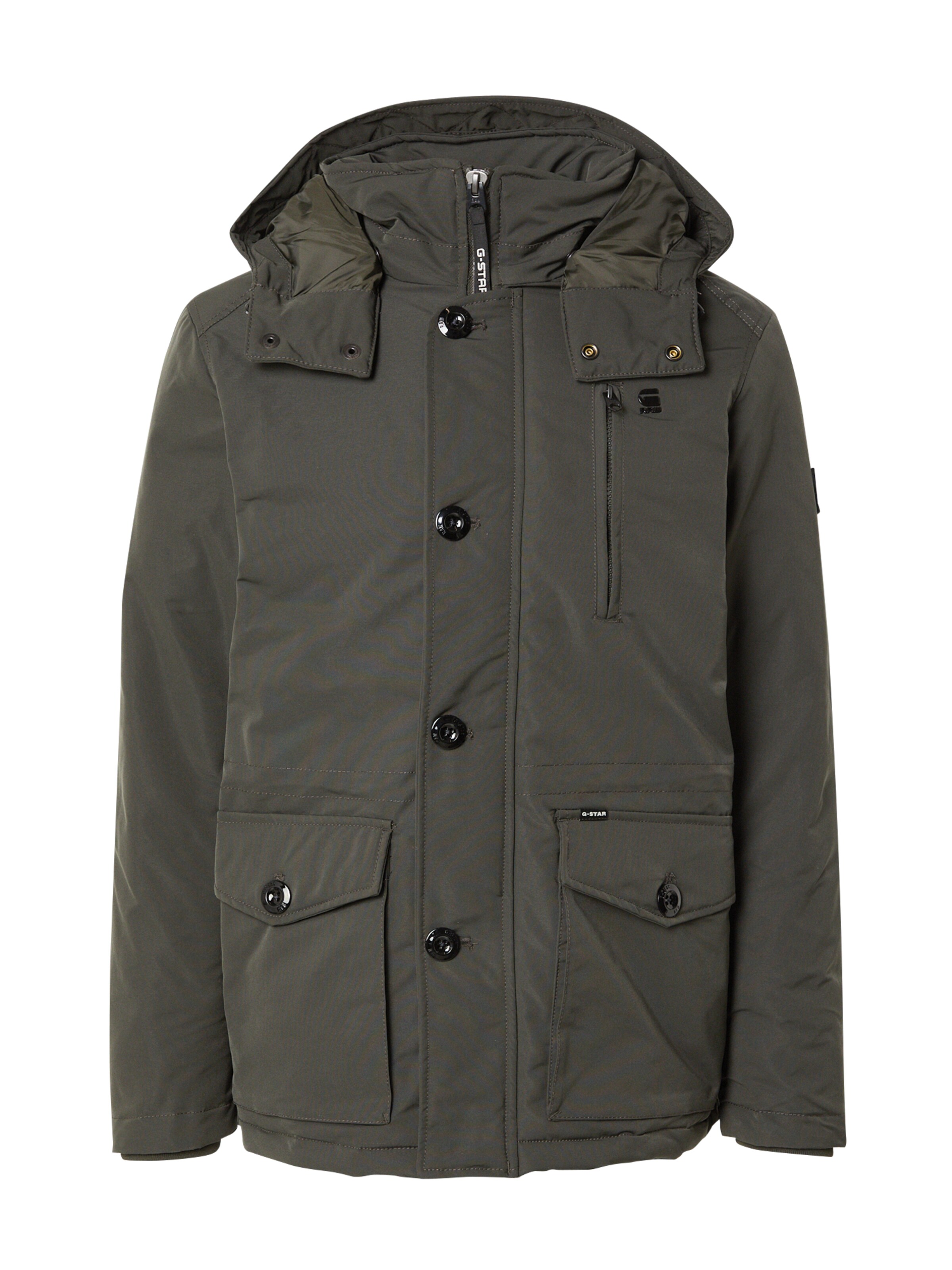 Parka de primăvară-toamnă 'Vodan' de la G-STAR pe gri: față