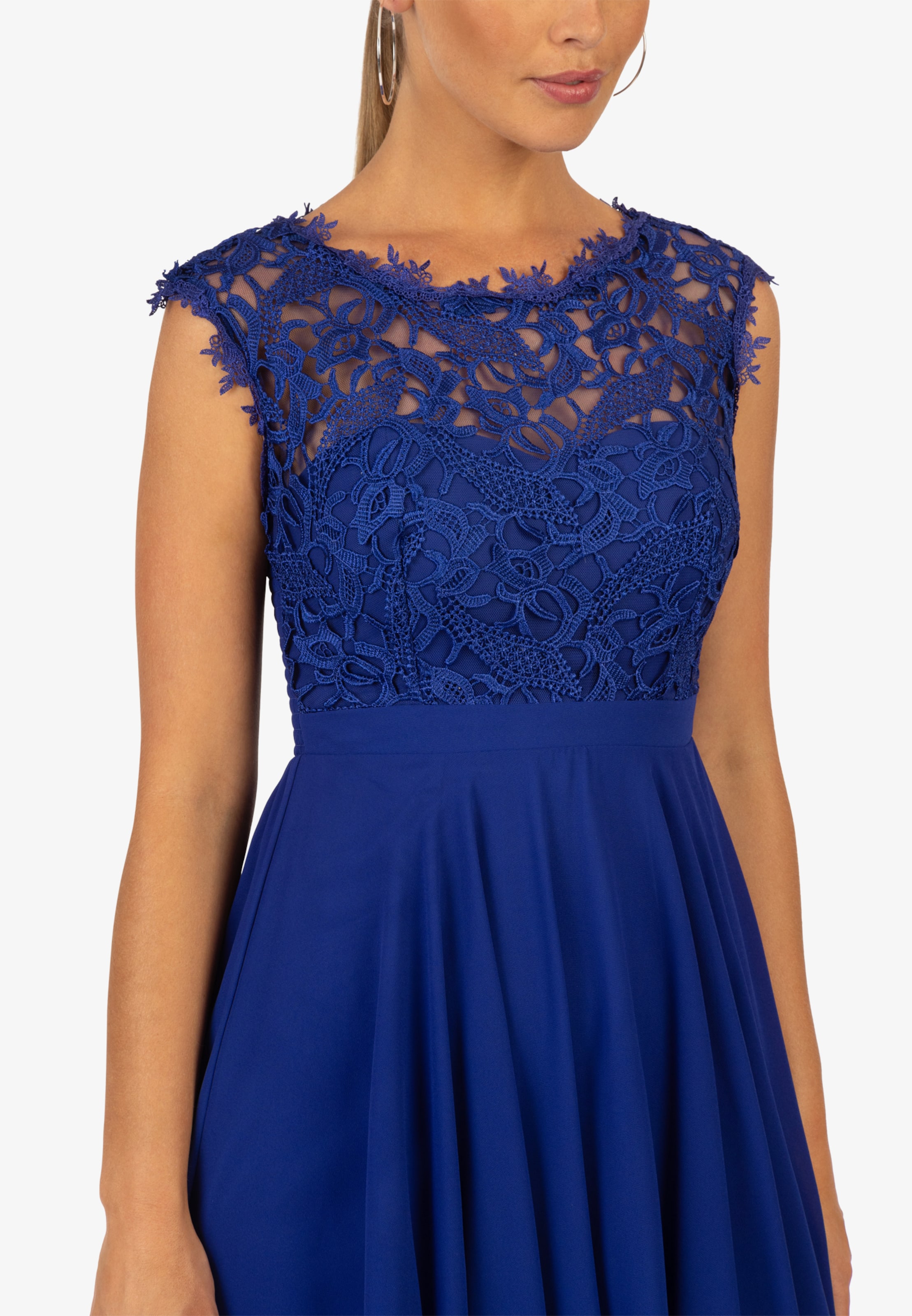 Kraimod Cocktailjurk in Royal Blue Koningsblauw ABOUT YOU