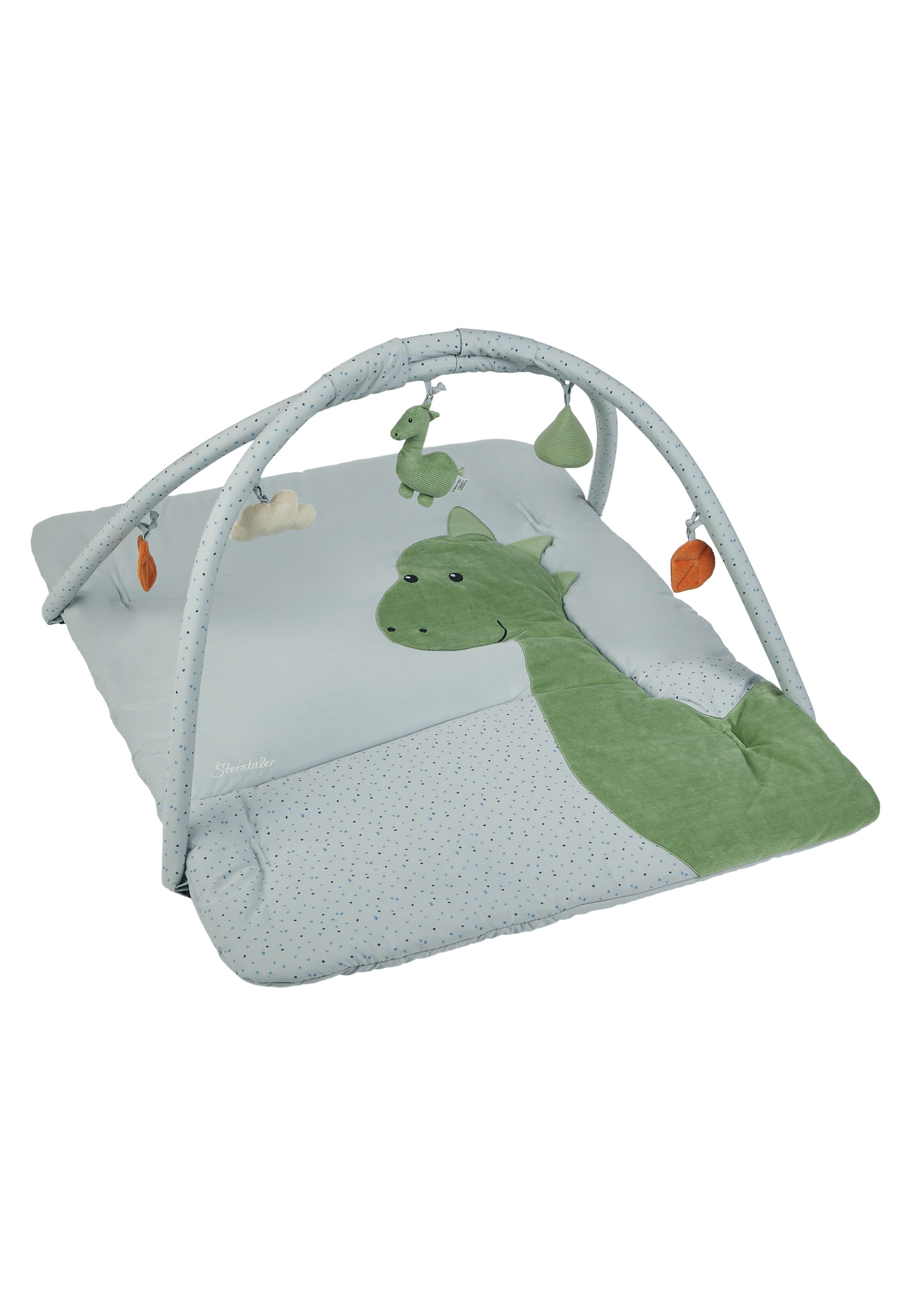 STERNTALER Baby Blanket 'Rexi' in Grey: front