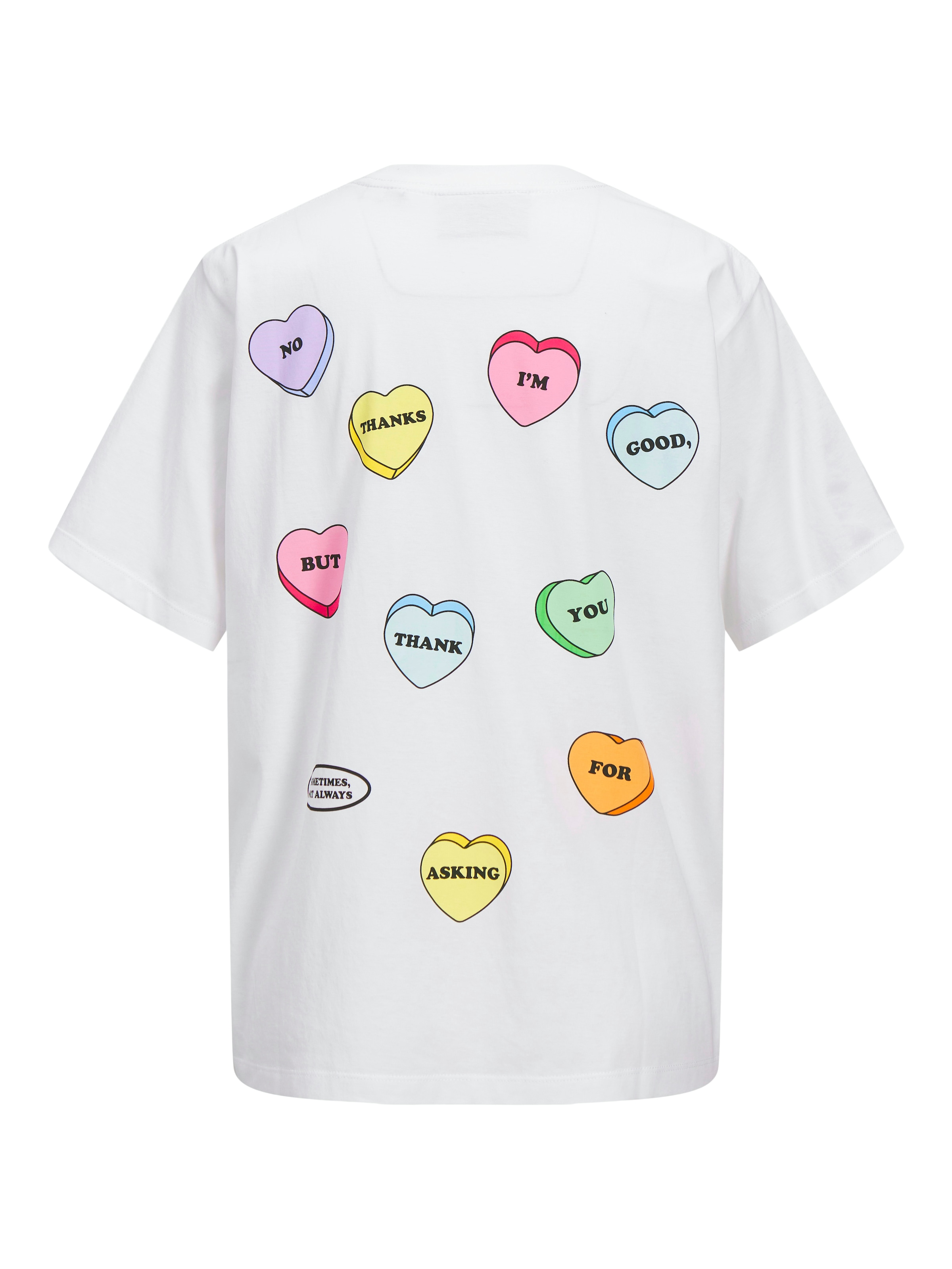 JJXX Футболка 'JXFRIENDLY' в Белый