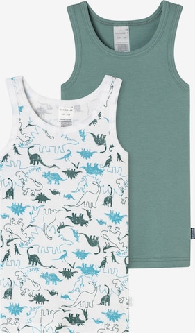 Maillot de corps SCHIESSER en vert : devant