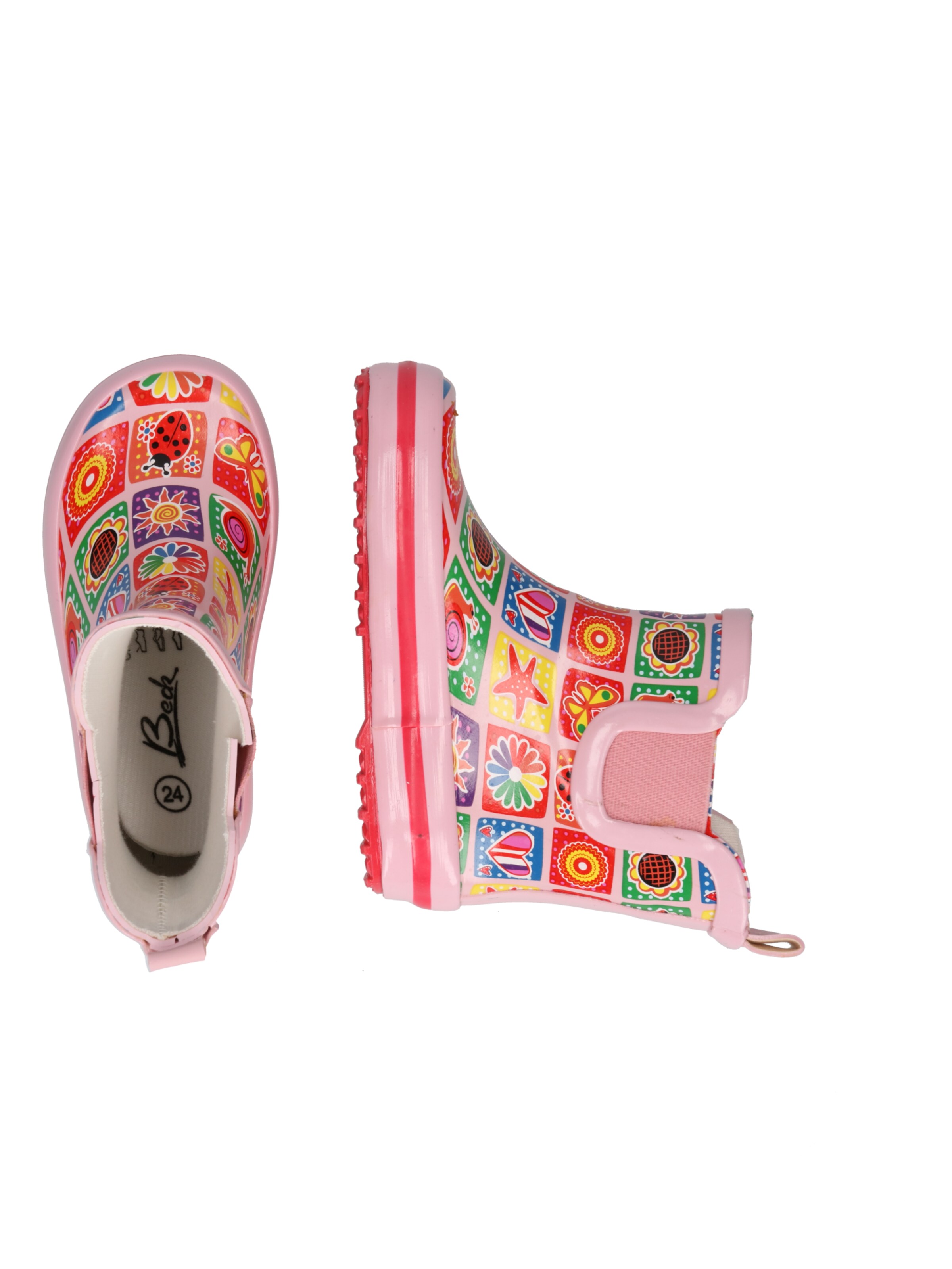 BECK - Botas de lluvia en rosa