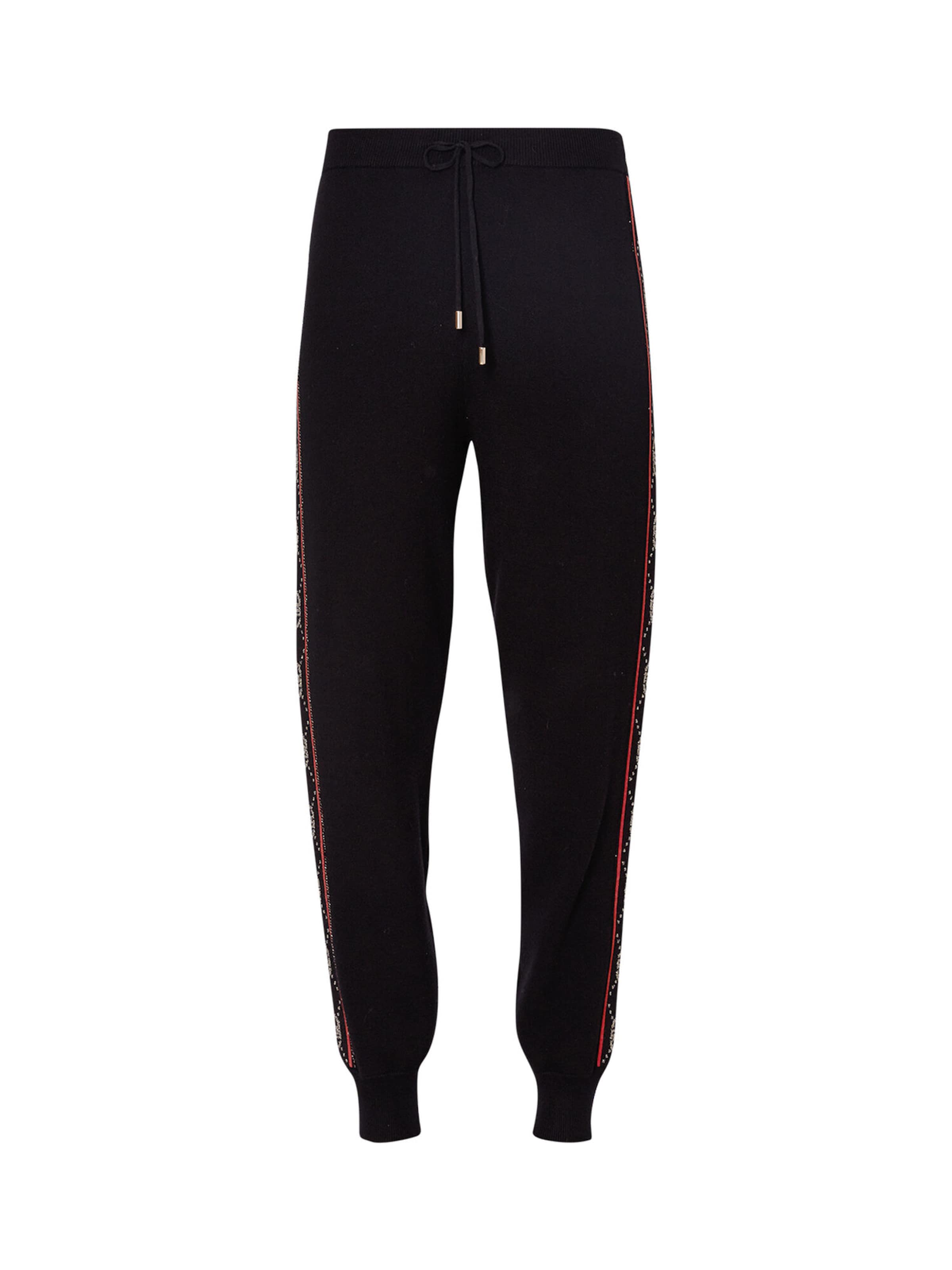 Effilé Pantalon Liu Jo en noir : devant