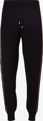 Tapered Pantaloni de la Liu Jo pe negru: față