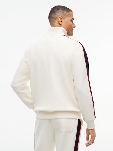 TOMMY HILFIGER Sweatjacke in Beige