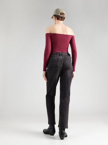 Abercrombie & Fitchregular Traperice - crna boja