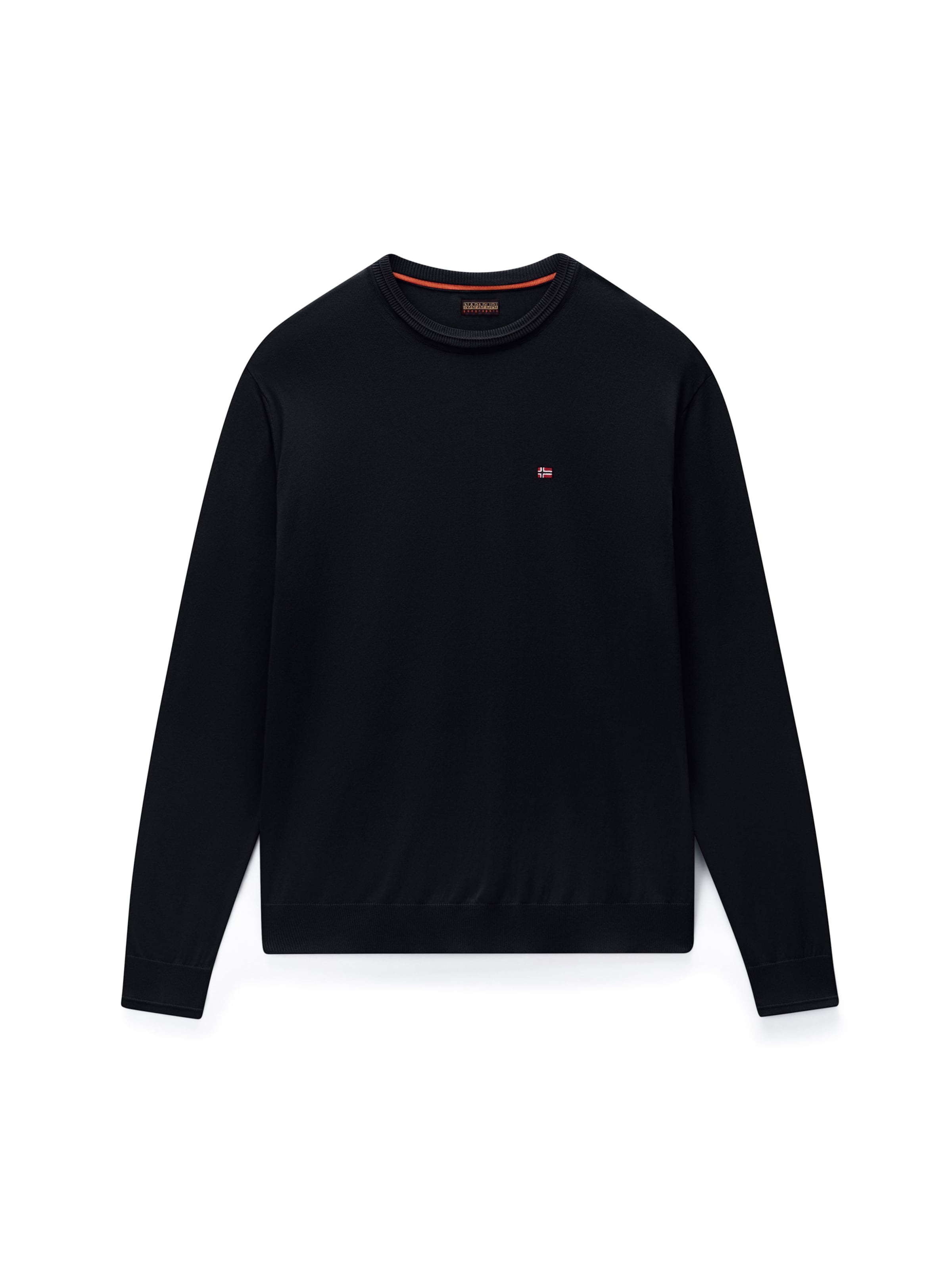 Pulover 'Decatur 2.0' de la NAPAPIJRI pe negru: față