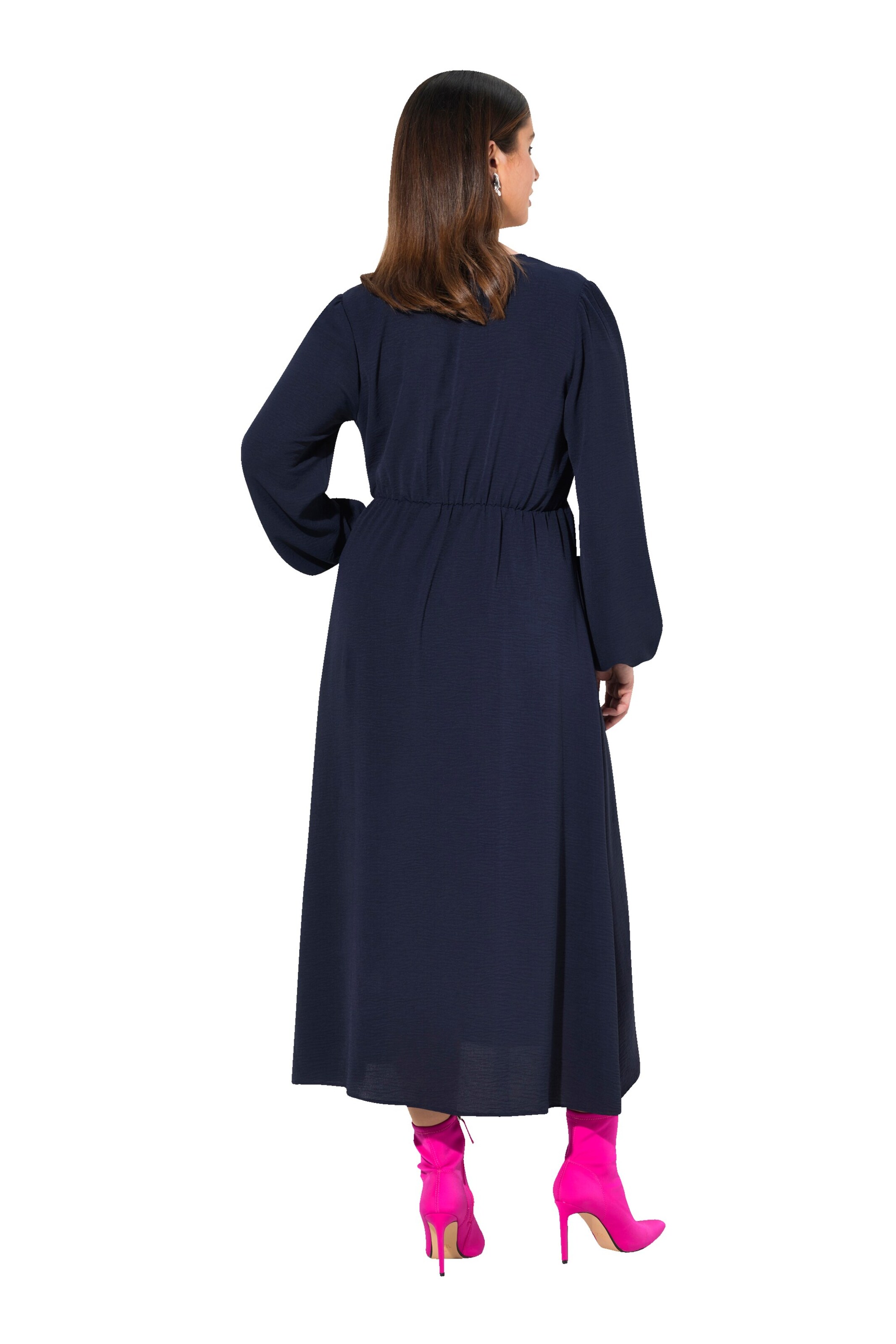 Ulla Popken Jurk in Blauw