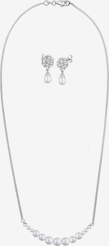 ELLI PREMIUM Sieraden set in Wit: voorkant