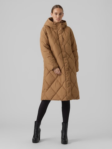 VERO MODA Winter Coat 'Adelaloa' in Brown