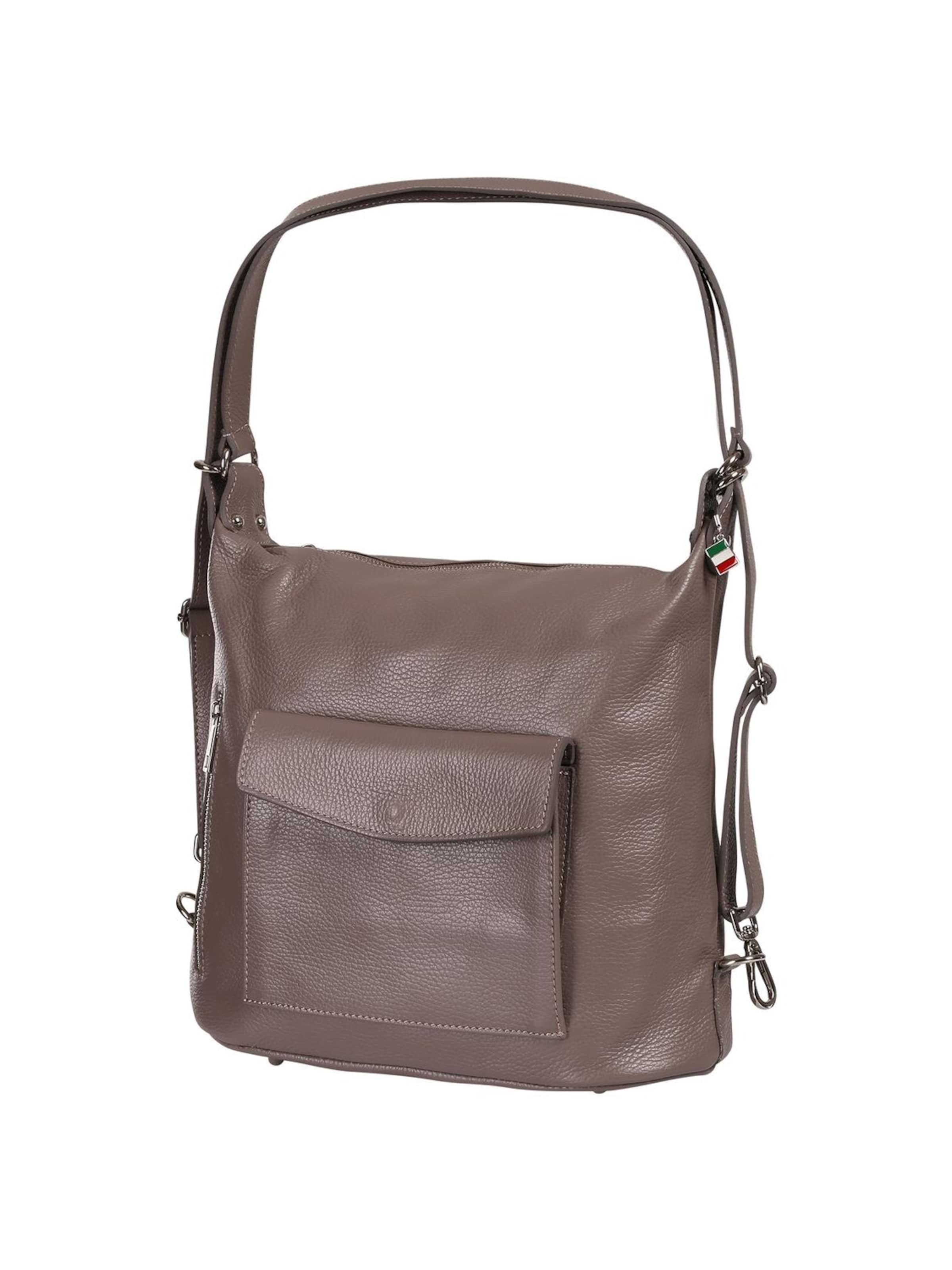 Florence Schoudertas in Grijs: voorkant