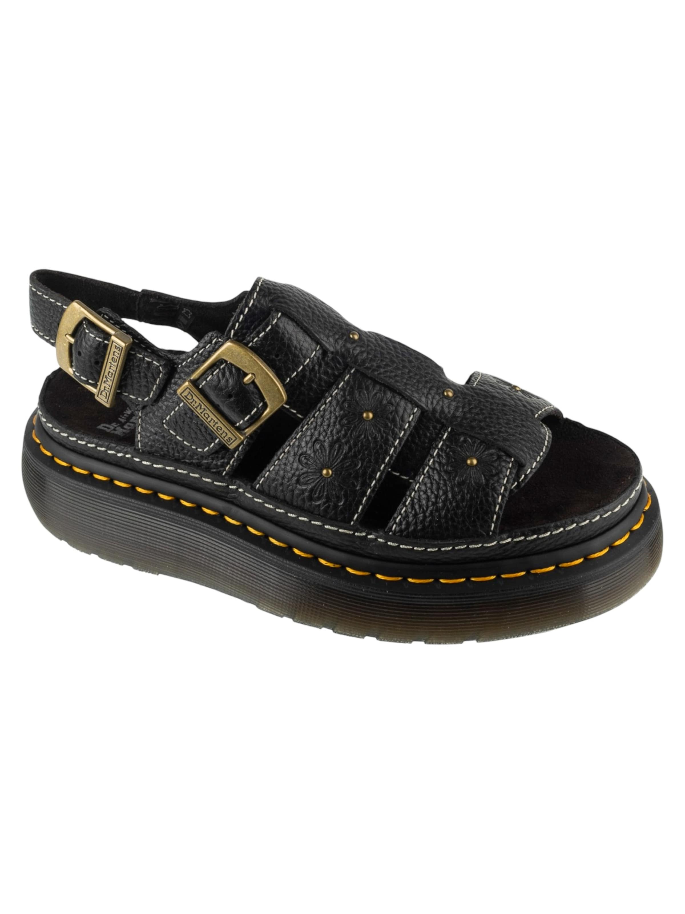 Dr. Martens Sandal 'Dr. Martens Wrenlie Open Platform Sandals' in 36 in Black, Item view
