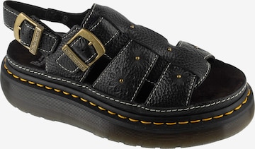 Dr. Martens Sandal 'Dr. Martens Wrenlie Open Platform Sandals' in Black: front