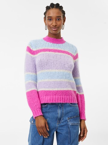 PIECES Sweater 'Carman' in Blue: front