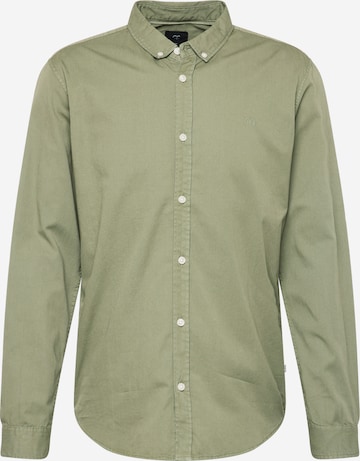 s.Oliver - Regular Fit Camisa em verde: frente