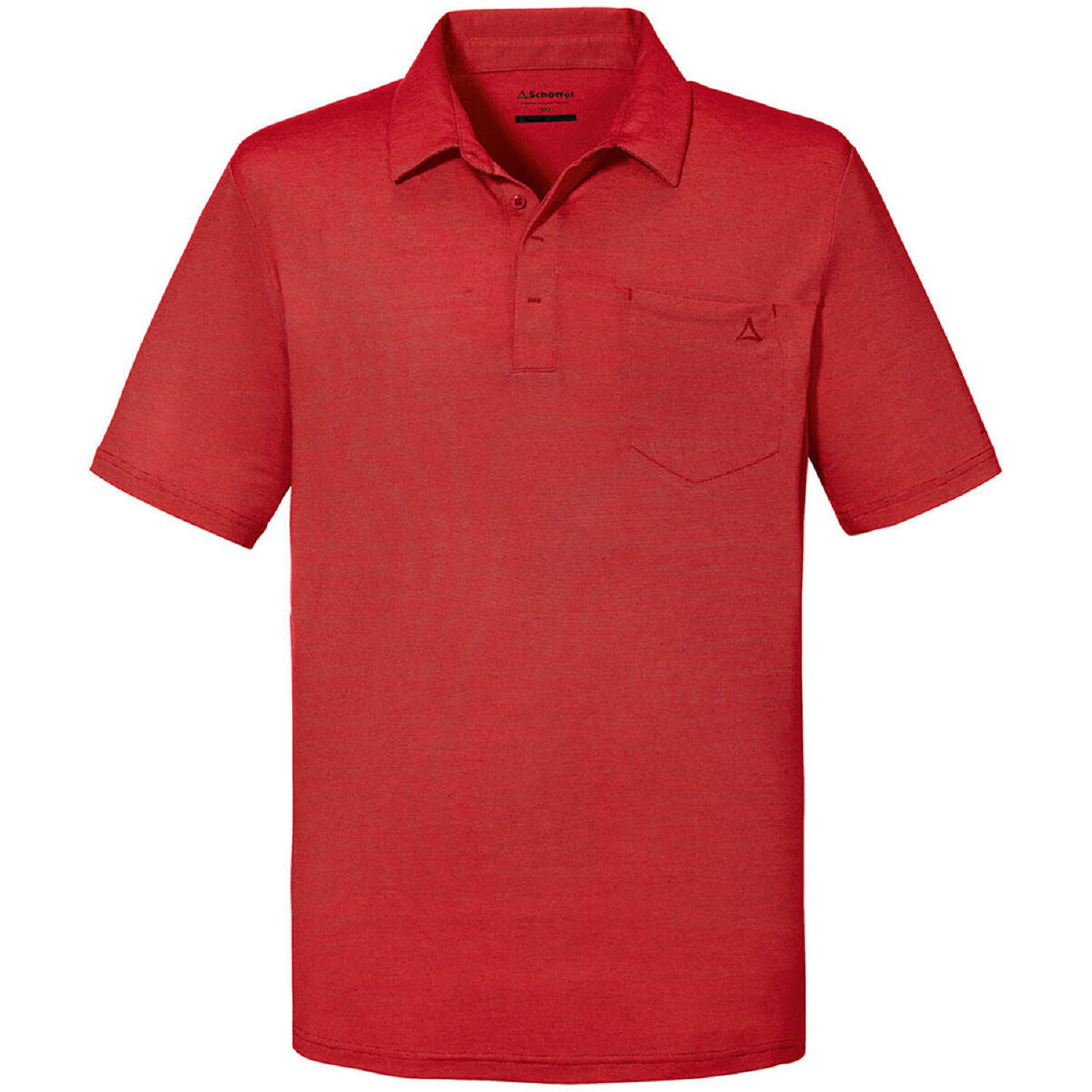 Schöffel Performance Shirt 'Scheinberg' in Red: front