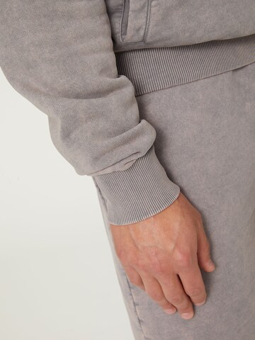 Sweat-shirt 'Aaron' DAN FOX APPAREL en gris