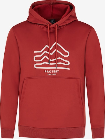 PROTEST Sweatshirt 'PRTKERRA' in Rot: Vorderseite