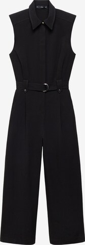 MANGO Jumpsuit 'Matty' in Zwart: voorkant