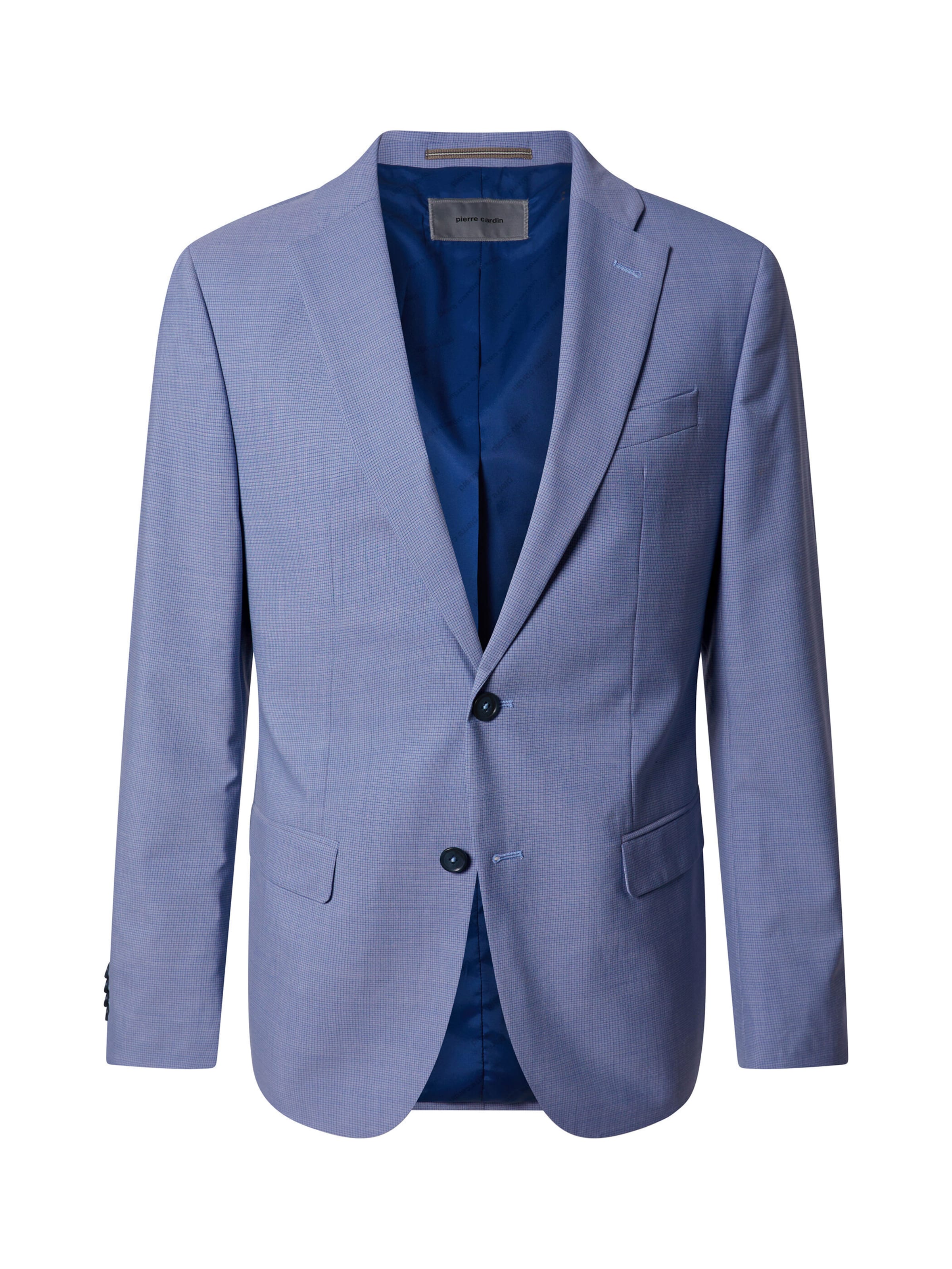 PIERRE CARDIN Slim fit Colbert 'Grant' in Blauw: voorkant
