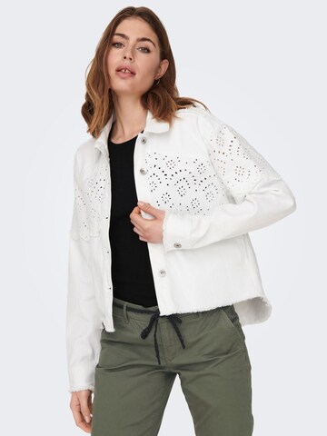 ONLY Between-Season Jacket in White: front