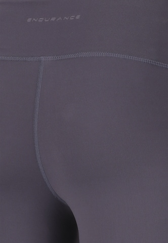 ENDURANCE Skinny Sportbroek 'Raleigh' in Blauw