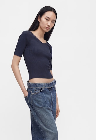 Weekend Max Mara Wide leg Τζιν 'MADIA' σε μπλε