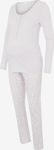 MAMALICIOUS Pyjama 'Mira Lia' in Lila: voorkant