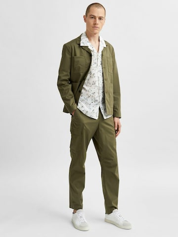 SELECTED HOMME Regular Cargo Pants in Green