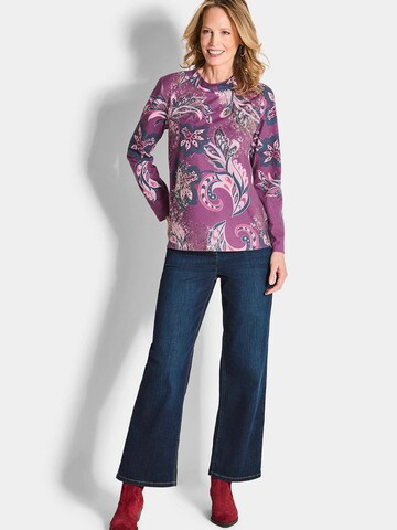 Goldner Sweatshirt in Purple