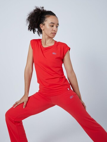 SPORTKIND Functioneel shirt 'Loose Fit' in Rood