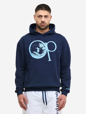 Ocean Pacific Μπλούζα φούτερ 'Popoya' σε μπλε: μπροστά