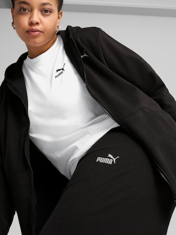 PUMA - regular Pantalón deportivo 'Puma Ess Small No. 1 Logo High-waist Straight' en negro
