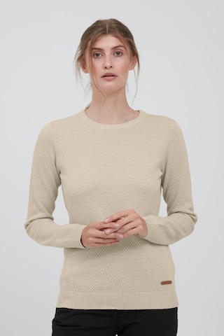 Oxmo Sweater 'Sarah' in Grey: front