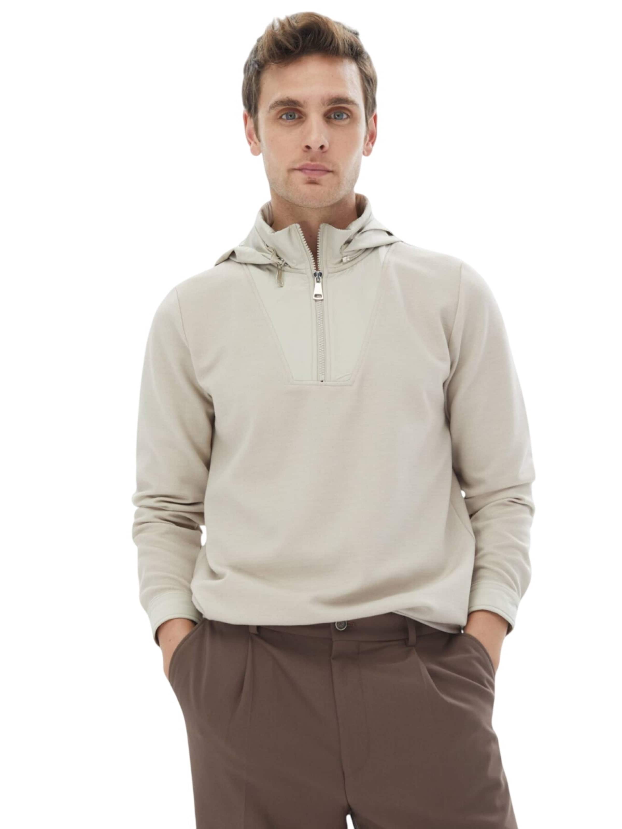 KİP Sweatshirt in Beige: voorkant