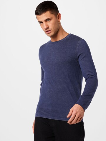 Pull-over OLYMP en bleu : devant