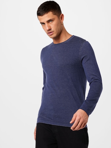 OLYMP Sweater in Blue: front