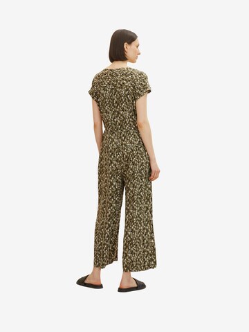 TOM TAILOR Jumpsuit i grön