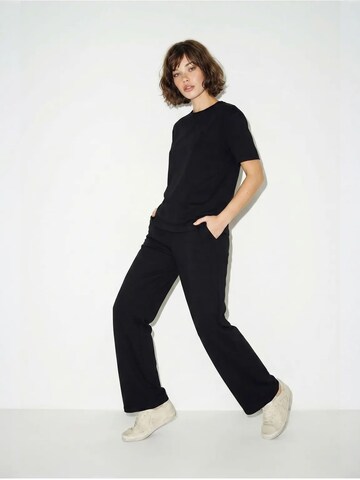 Pantalons de tailleur Bianco Lucci en noir