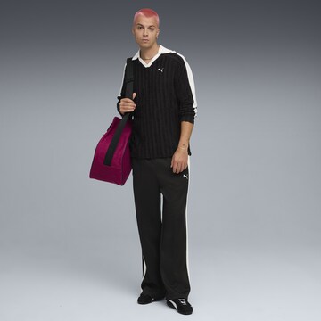 PUMA Poloshirt 'T7' in Schwarz