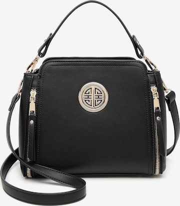 Miss Lulu Shoulder Bag in Black: front