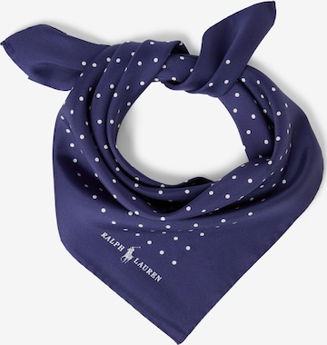 Polo Ralph Lauren Sjaal in Blauw: voorkant