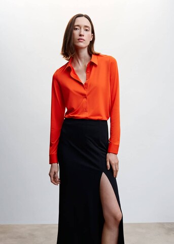 MANGO Bluse 'Sipi' i orange: forside