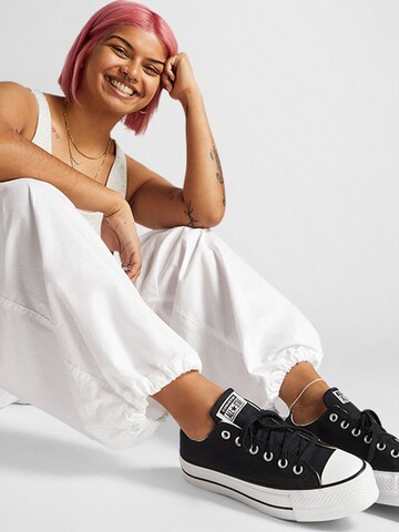 Sneaker bassa 'Converse Chuck Taylor All Star Lift Ox' di CONVERSE in nero: frontale