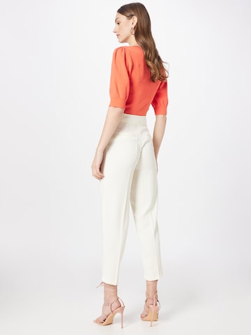 Regular Pantalon chino Karen Millen en blanc