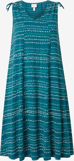 Ulla Popken Mekko koossa 42-44 värissä vaaleansininen / petrooli / ruohonvihreä / valkoinen, Tuotenäkymä